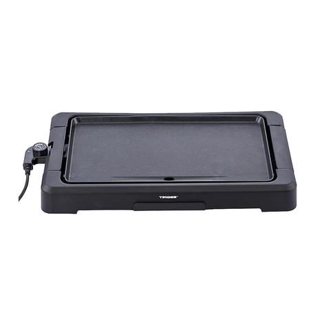 Bếp Vỉ Nướng Điện Tiross TS969 2000W Chống Dính, Có Khay Hứng Dầu