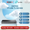 Switch Gigabit 8 Cổng TP-Link TL-SG1008 –  Tiết Kiệm Điện, Vỏ Kim Loại, Hạn chế lượng khí thải carbon trong hệ thống mạng