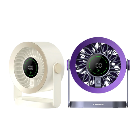 Quạt Để Bàn Tiross TS3421 5W 100 Tốc Độ Gió Làm Mát Cá Nhân Hiệu Quả