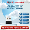 USB Adapter Wi-Fi Mercusys MA14N AX300 Nano, hoạt động tốt với router Wi-Fi cũ và mới