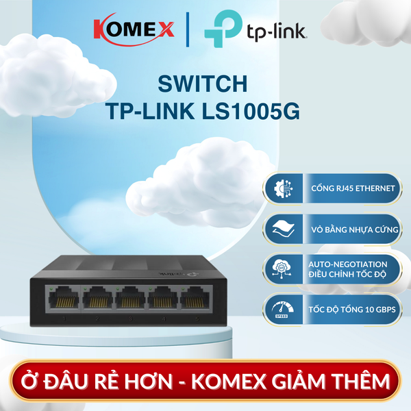 Switch Gigabit 5 Cổng TP-Link LS1005G LiteWave, Giảm hiện tượng mất gói dữ liệu