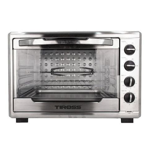 Lò Nướng Thùng Tiross TS9610 Dung tích 55 Lít, Máy nướng Đa Năng Có Hẹn Giờ
