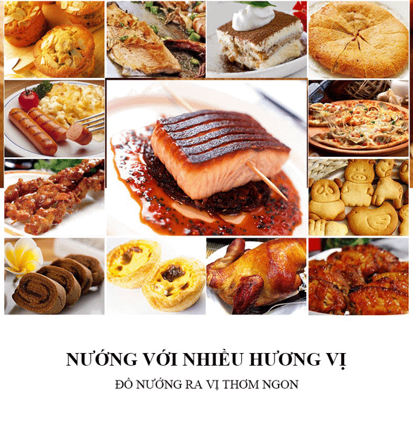 Lò Nướng Tiross TS9607 28L, Nướng Đối Lưu, Công suất 1500W