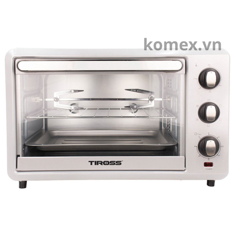 Lò Nướng Tiross TS9607 28L, Nướng Đối Lưu, Công suất 1500W