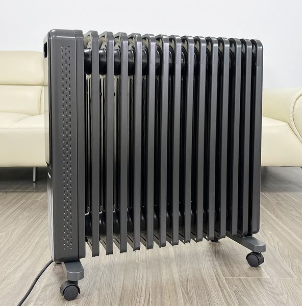 Máy sưởi dầu Điều khiển từ xa 15 thanh TIROSS TS9222, 30m2, Công suất 2800W