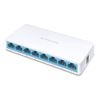 Switch Mercusys MS108 – Bộ Chia Mạng Mini 8 Cổng 10/100Mbps, Không cần cài đặt phần mềm hay cấu hình
