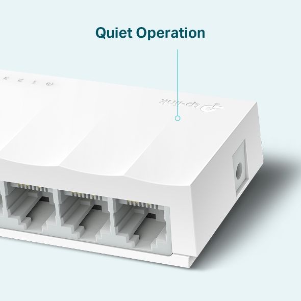 Thiết bị chia mạng TP-Link LS1005 5 Cổng 10/100Mbps LiteWave, đáp ứng tốt nhu cầu cơ bản