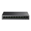 Switch PoE TP-Link LS110P 10/100Mbps 8 Cổng PoE 96W Vỏ Kim Loại, Tự động khôi phục PoE duy trì hoạt động
