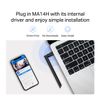 USB Adapter Wi-Fi 6 Mercusys MA14H AX300, cho tốc độ lên đến 287Mbps trên băng tần 2.4GHz