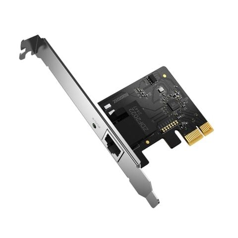 Card mạng PCIe Adapter Gigabit Mercusys MA210E tốc độ 1Gbps, Tương thích đa tốc độ