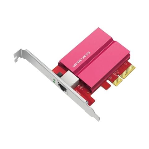 Card mạng PCIe Adapter 10 Gigabit Mercusys MA510E Ethernet 10Gbps Linh hoạt hạ tầng mạng