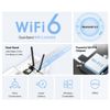 Card mạng PCIe Adapter Wi-Fi 6 Mercusys MA80XE AX3000 Bluetooth 5.3 Hai Ăng-ten