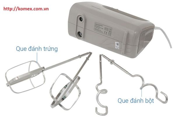 Máy đánh trứng cầm tay Philips HR3705, công suất 300W