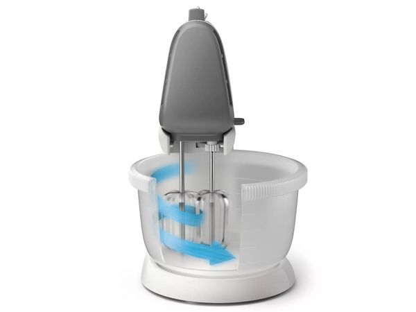 Máy đánh trứng để bàn hoặc cầm tay Philips HR3745/00