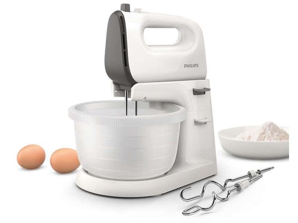 Máy đánh trứng để bàn hoặc cầm tay Philips HR3745/00