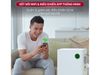 Máy Hút Ẩm FujiHome DH25W-HEPA-NEW 25L/ngày – Lọc Không Khí HEPA H13, Ionizer, WiFi