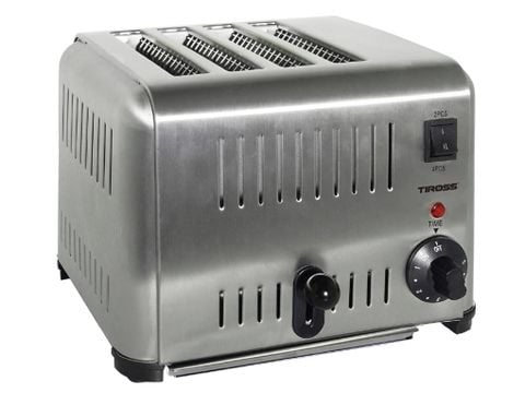 Lò nướng bánh mì 4 ngăn TIROSS TS9666, Công suất 1800W