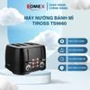Máy nướng bánh mỳ 4 ngăn TIROSS TS9660, Công suất 1600W