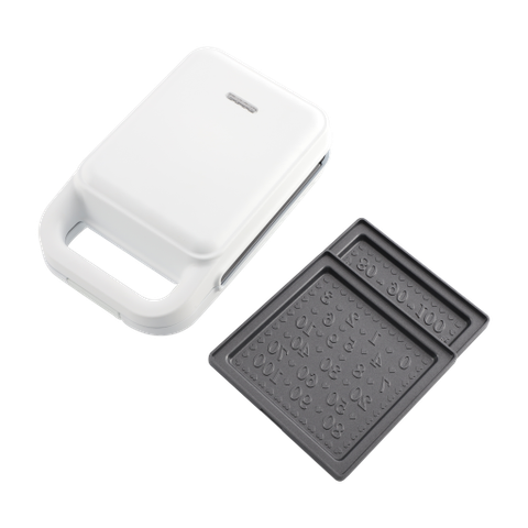 Máy kẹp nướng sandwich nhanh Tiross TS9658 chống dính tốt, nướng nhanh chín