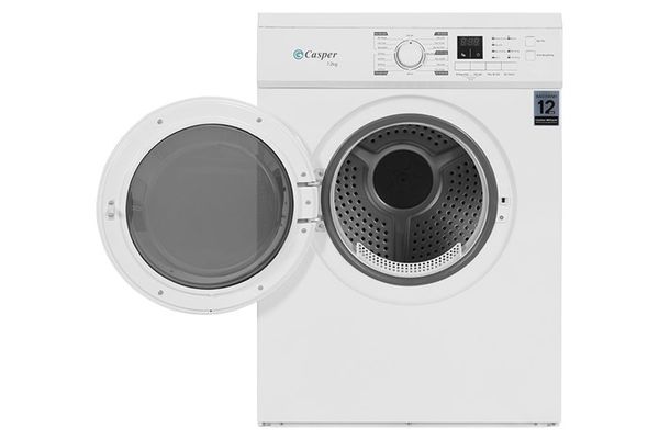 Máy sấy quần áo thông hơi Casper TD-72VWD 7.2 kg Chống nhăn tiết kiệm điện