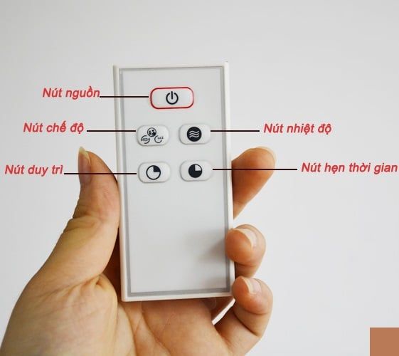 Lò sưởi dầu Điều khiển từ xa Tiross 11 thanh TS9213, 2500W, 25m2