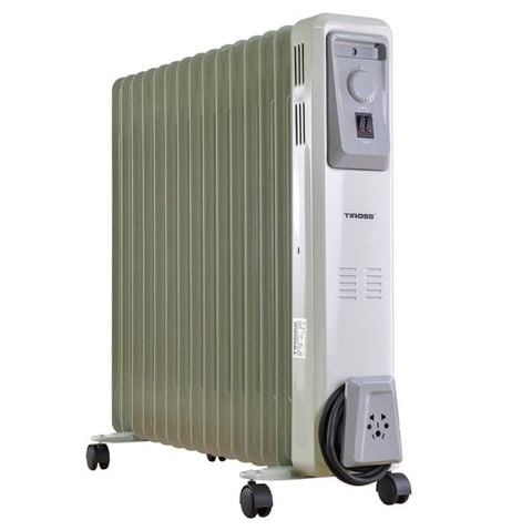 Tấm sưởi dầu 12 thanh Điều khiển từ xa TIROSS TS9219, 25m2, 2800W