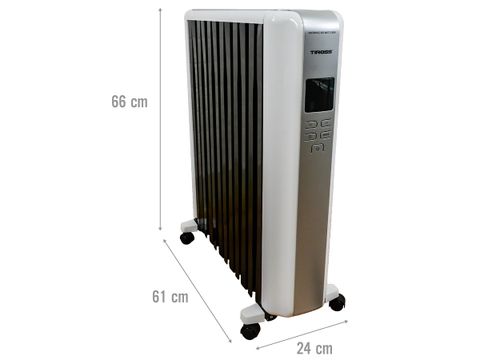 Tấm sưởi dầu 12 thanh Điều khiển từ xa TIROSS TS9218, 25m2, 2500W