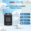 Máy sưởi gốm Ceramic Tiross TS9442 (2000W), Tự ngắt khi đổ, Không khô da