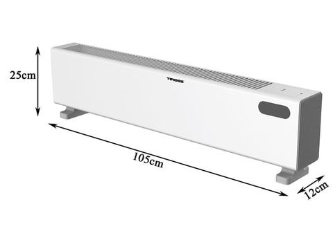 Quạt sưởi sàn Tiross TS9447, Màn Led, Sưởi ấm, Bù ẩm, khóa an toàn trẻ em