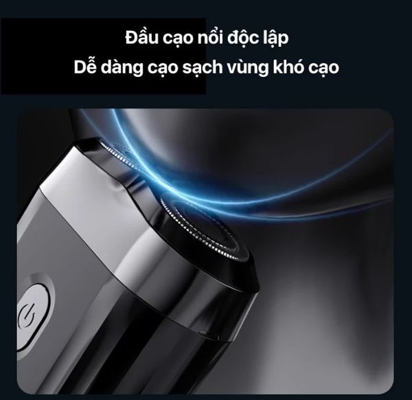 Máy cạo râu Mini Enchen Mini 6, Mini 6S, cổng sạc type C, chống nhước IPX7