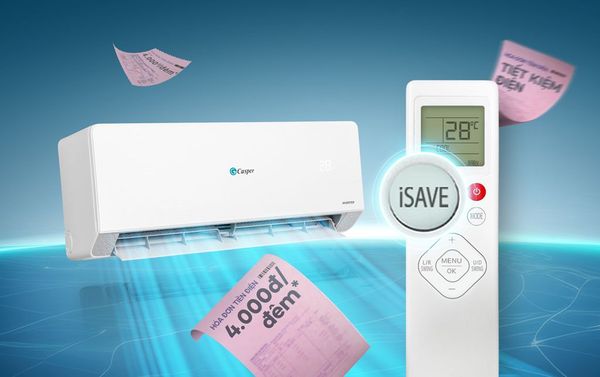 Máy lạnh Casper QC-24IU36A 24000BTU – Làm Lạnh Nhanh, iClean Tự Làm Sạch