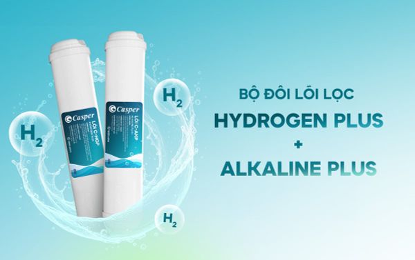Máy Lọc Nước Nóng Nguội Lạnh Casper Hydrogen 12 Lõi WH-DH8V1