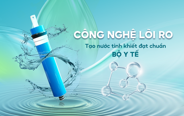 Tủ Máy Lọc Nước RO 10 Lõi Casper WR-E6K1, Màng RO Hàn Quốc