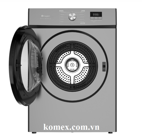 Máy Sấy Thông Hơi Casper TD-E82VG1, 8.2Kg Giá Tốt, Cảm Biến Thông Minh, Tiết Kiệm Điện