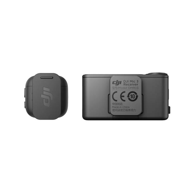 Micro Không Dây DJI Mic 3 (1TX+1RX) 1 Mic Chính Hãng, Pin 28 Giờ Cho Nhà Sáng Tạo Nội Dung