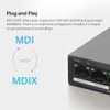 Switch PoE+ Gigabit 5 Cổng Mercusys MS105GP (4 Cổng PoE+, 65W, Extend 250m), Truyền trên cùng một dây Ethernet