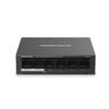 Switch PoE Mercusys S106LP 10/100Mbps 6 Cổng 4 Cổng PoE+ 40W Vỏ Kim Loại, Nút gạt vật lý giúp tách biệt lưu lượng giữa các cổng