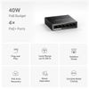 Switch PoE Mercusys S106LP 10/100Mbps 6 Cổng 4 Cổng PoE+ 40W Vỏ Kim Loại, Nút gạt vật lý giúp tách biệt lưu lượng giữa các cổng