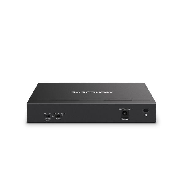 Switch PoE+ Gigabit 8 Cổng Mercusys MS108GP (7 Cổng PoE+, 65W, Extend 250m), Giảm nguy cơ xung đột và truy cập trái phép