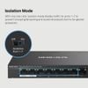 Switch PoE+ Gigabit 8 Cổng Mercusys MS108GP (7 Cổng PoE+, 65W, Extend 250m), Giảm nguy cơ xung đột và truy cập trái phép