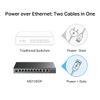 Switch PoE+ Gigabit 10 Cổng Mercusys MS110GMP (8 Cổng PoE+, 111W, Extend 250m), Đảm bảo băng thông và độ ổn định