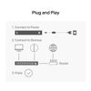 Switch PoE+ Gigabit 10 Cổng Mercusys MS110GMP (8 Cổng PoE+, 111W, Extend 250m), Đảm bảo băng thông và độ ổn định