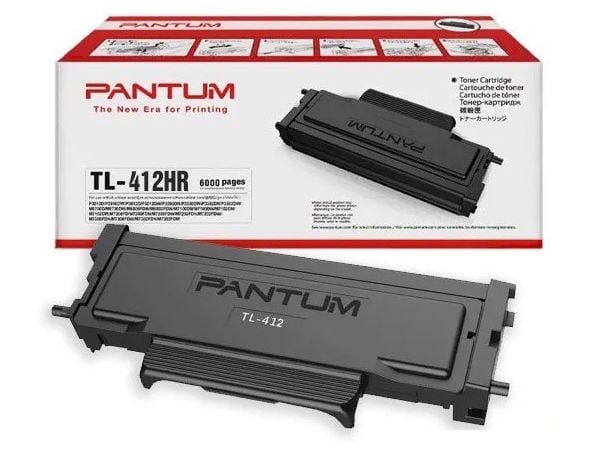 Hộp mực máy in laser Toner Cartridge TL-412HR, dùng dòng máy in Pantum P3308DW, P3010D, P3010DW, P3012D, M6702DW, M6708D