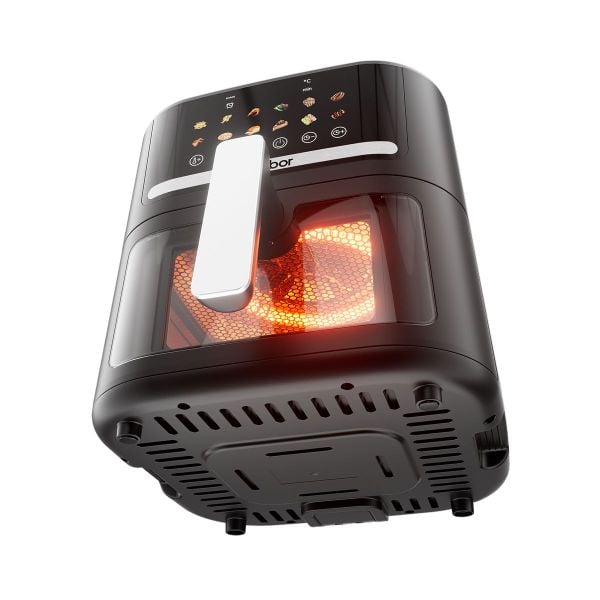 Nồi chiên không dầu điện tử Gaabor AF-80T01A, Dung tích	6.2 Lít