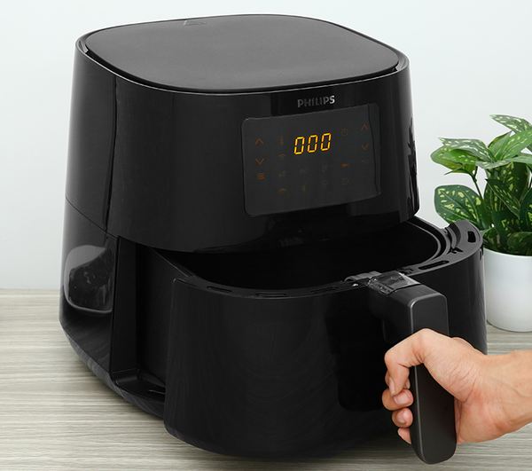 Nồi chiên không dầu điện tử cao cấp Philips HD9280/90, Điều khiển qua App, dung tích 6.2 lít