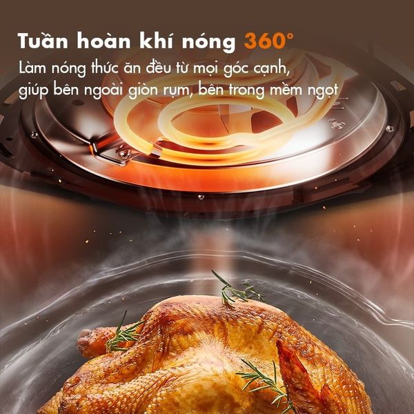 Nồi Chiên Không Dầu Gaabor AF-35M01A, dung tích 3.5L