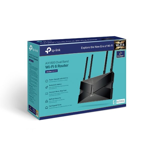 Bộ Phát Sóng Router WiFi 6 AX1500 TP-Link Archer AX10 điều khiển bằng giọng nói với Amazon Alexa