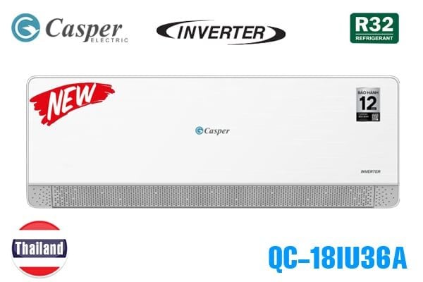 Điều hòa Casper 18000BTU(2HP) Inverter 1 chiều QC-18IU36A
