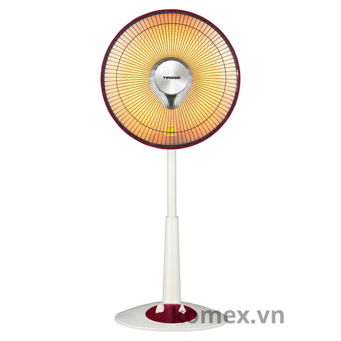 Quạt sưởi halogen Tiross TS929 Công suất 1000W, Sưởi Ấm Tức Thì, Hẹn Giờ, An Toàn Cho Gia Đình