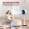 Quạt Điều Hòa 4 mùa Fujihome AC707, Làm Mát, Phun Sương, Sưởi Ấm, lọc không khí